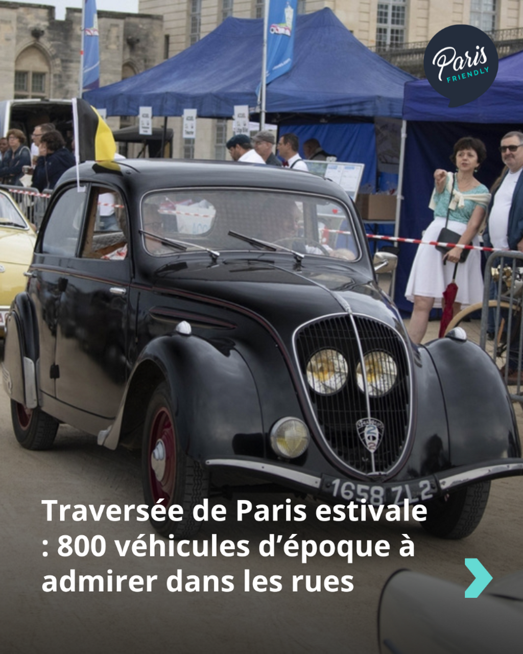 Le plus grand mus&eacute;e roulant de l'&eacute;t&eacute; traverse Paris le 19 juillet