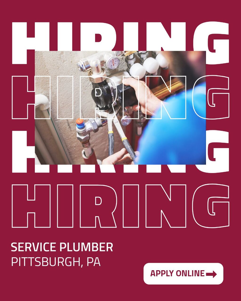 Service Plumber Position