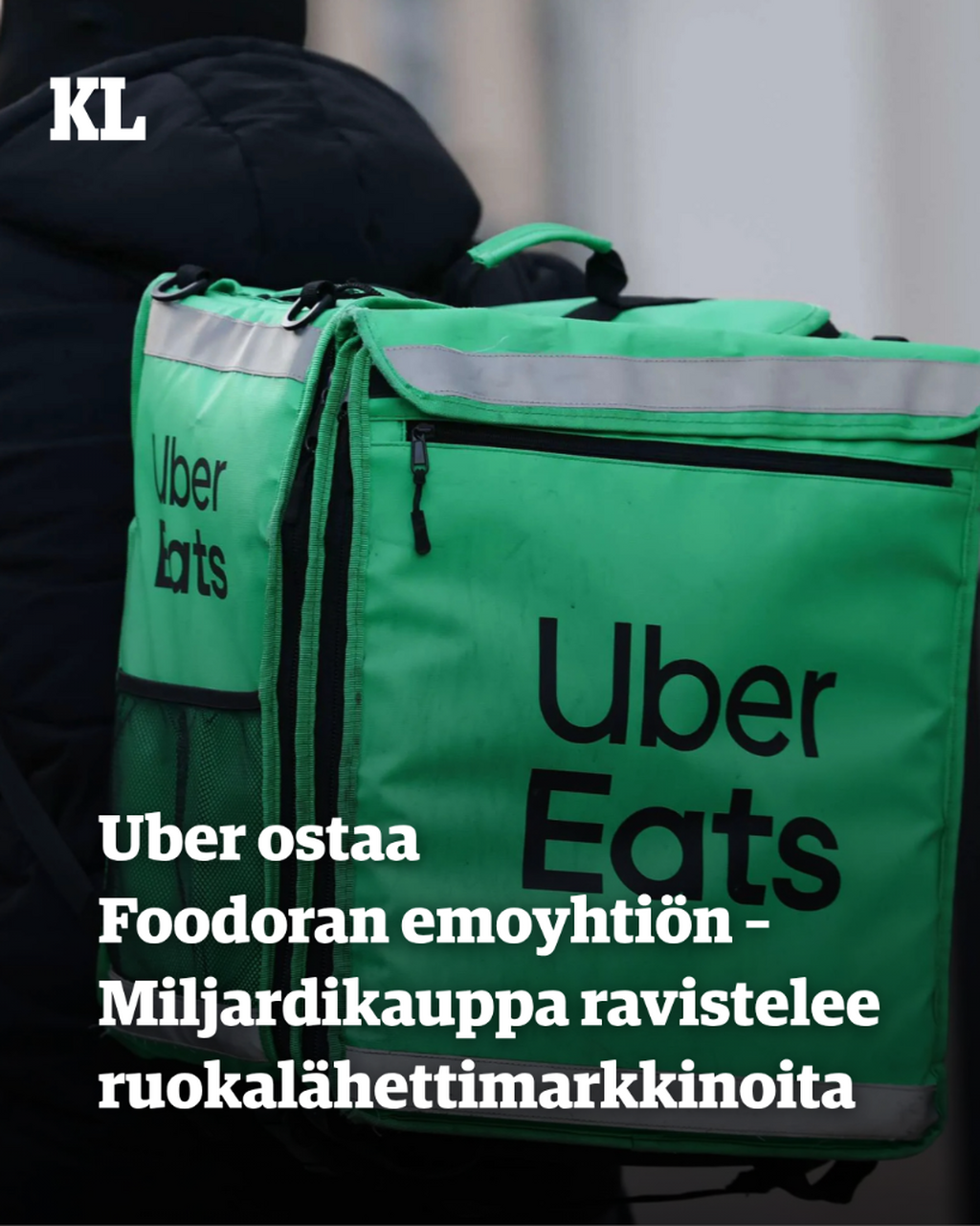Uber ostaa Foodoran emoyhti&ouml;n &ndash; Miljardikauppa ravistelee ruokal&auml;hettimarkkinoita