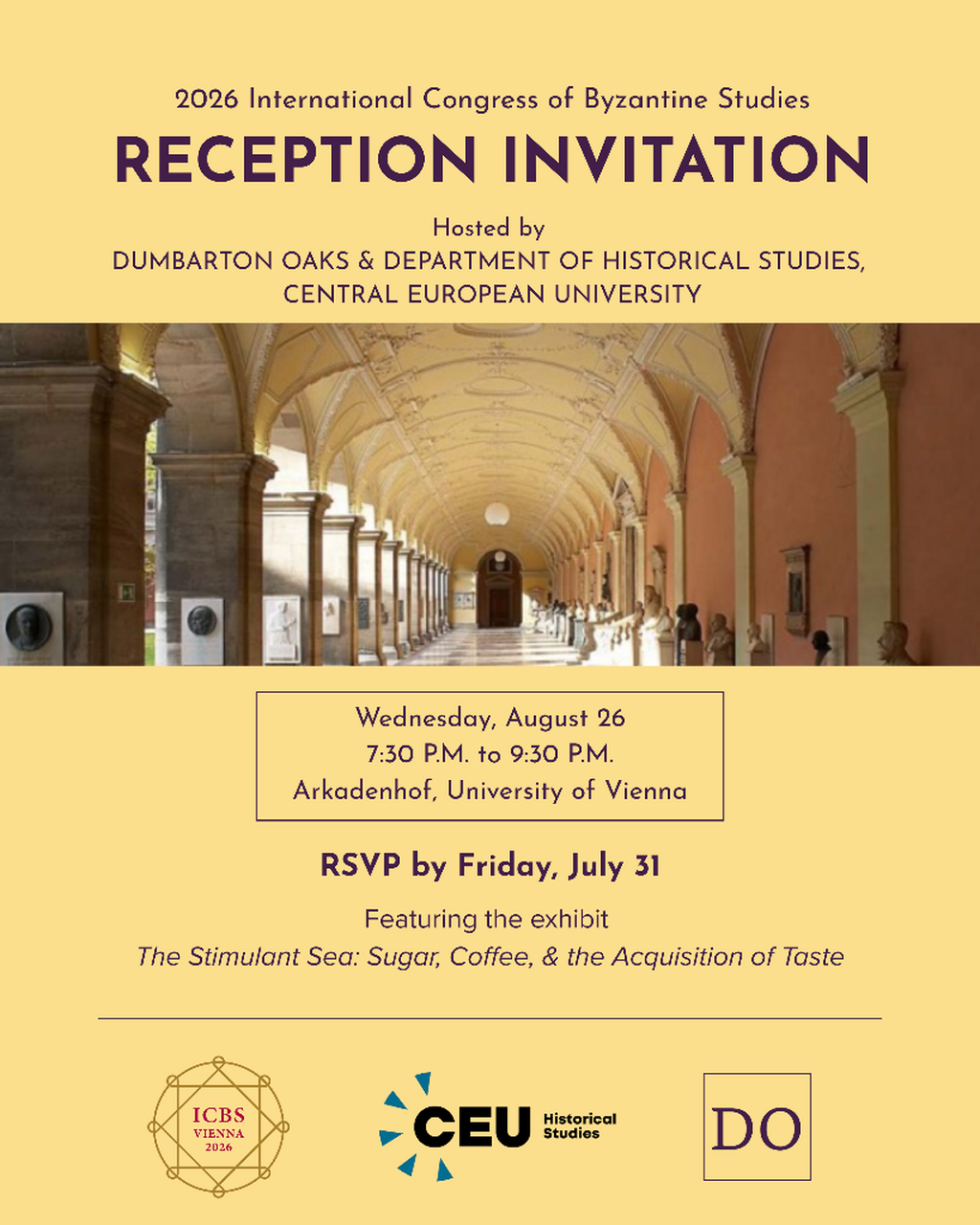 RSVP to the ICBS Reception