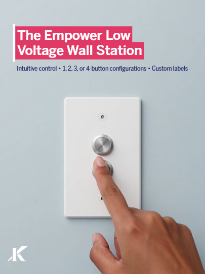 NEW Empower Low Voltage Wall Station