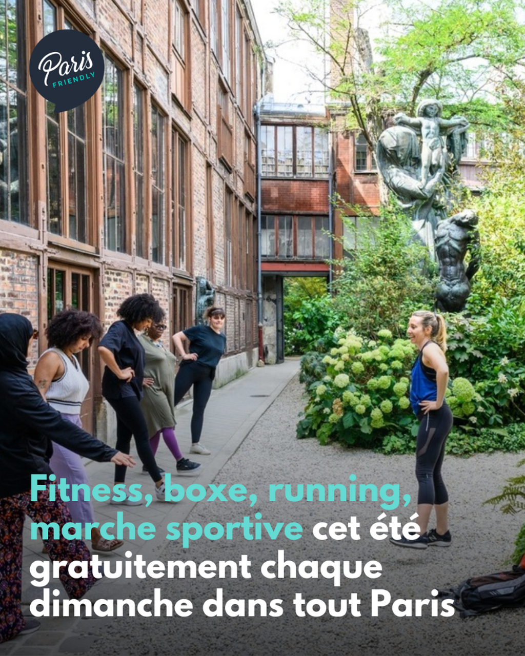 Fitness, boxe, running, marche sportive cet &eacute;t&eacute; gratuitement chaque dimanche dans tout Paris