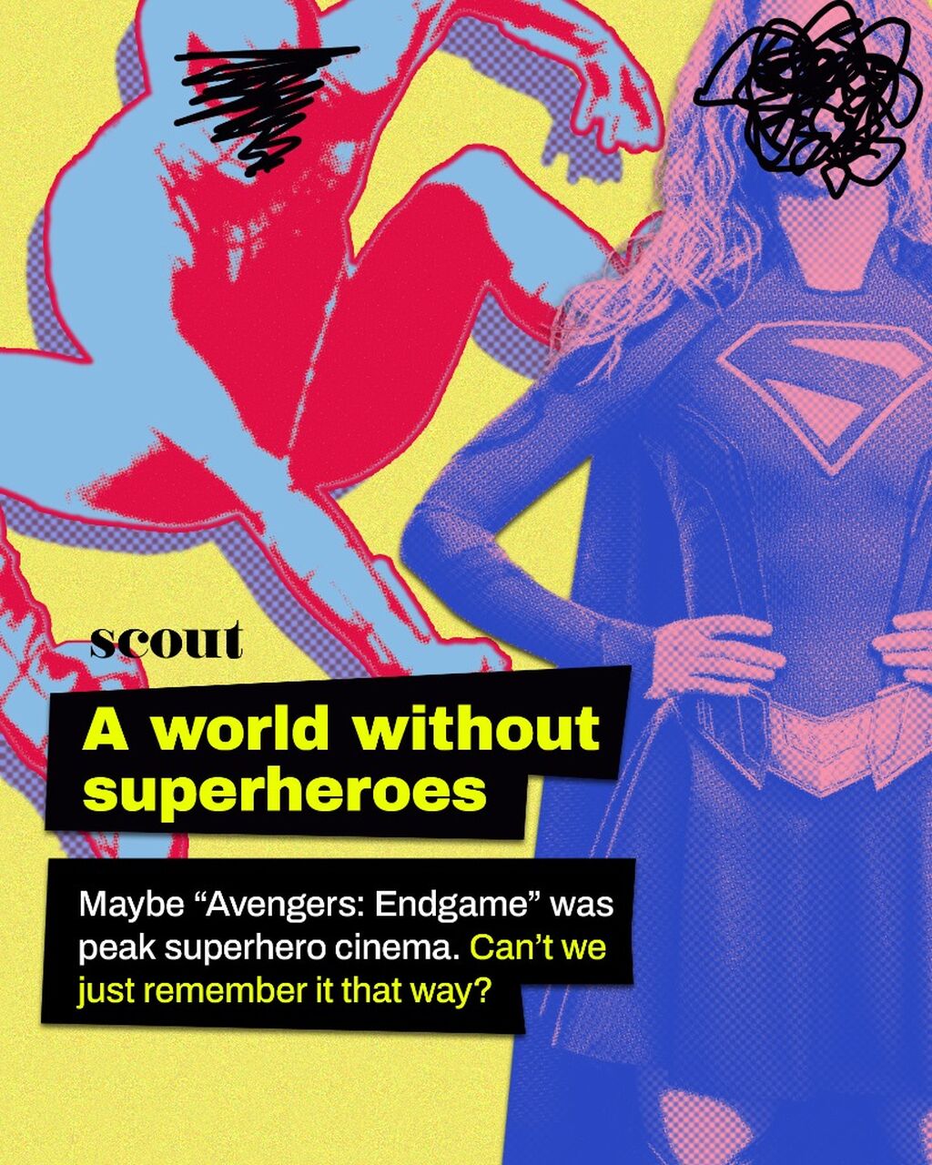 A world without superheroes