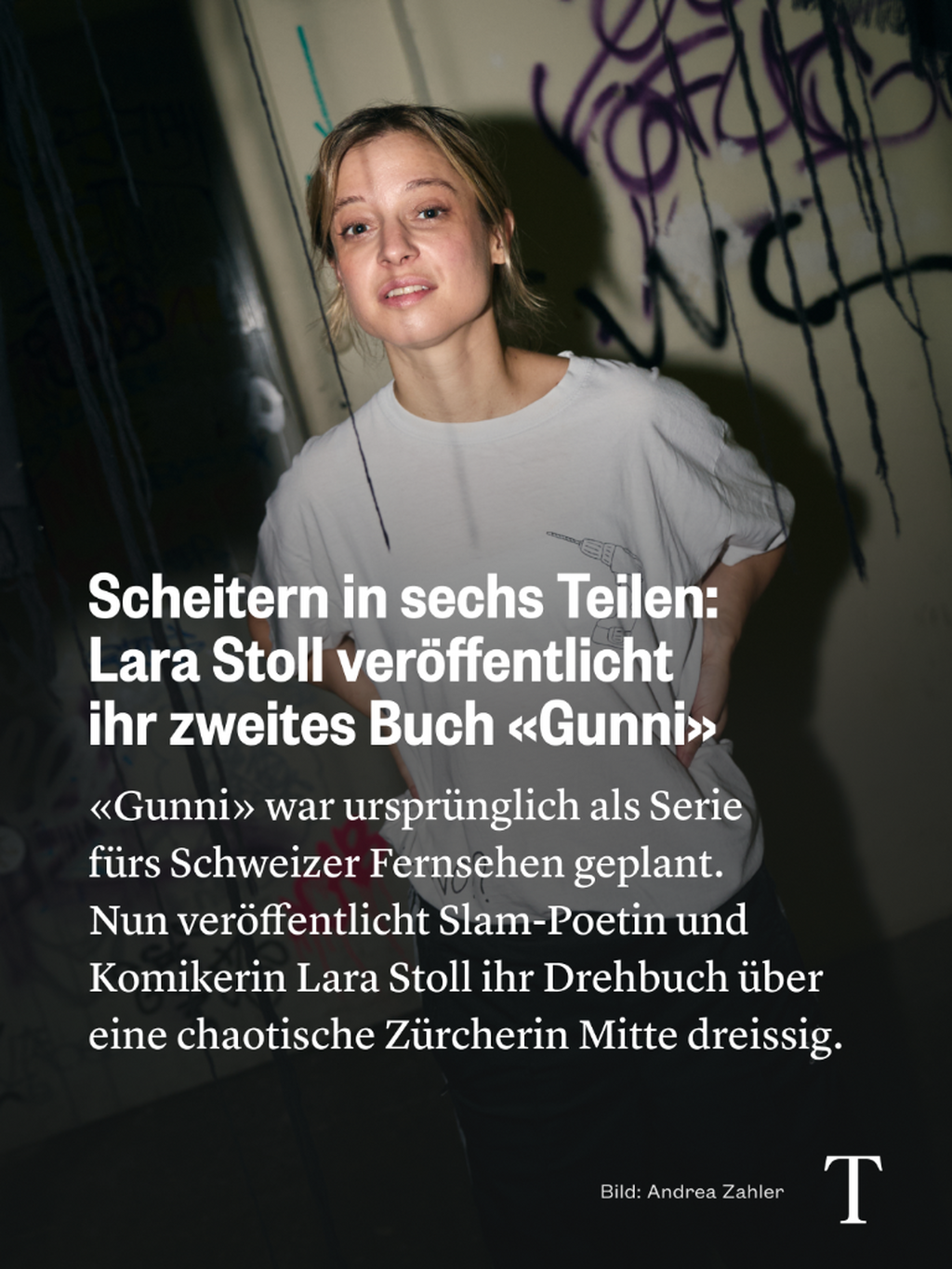 Scheitern in sechs Teilen: Lara Stoll ver&ouml;ffentlicht ihr zweites Buch &laquo;Gunni&raquo;