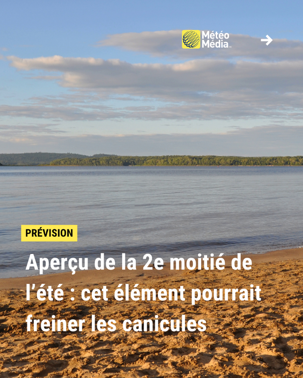 Aper&ccedil;u de la 2e moiti&eacute; de l'&eacute;t&eacute; : cet &eacute;l&eacute;ment pourrait freiner les canicules