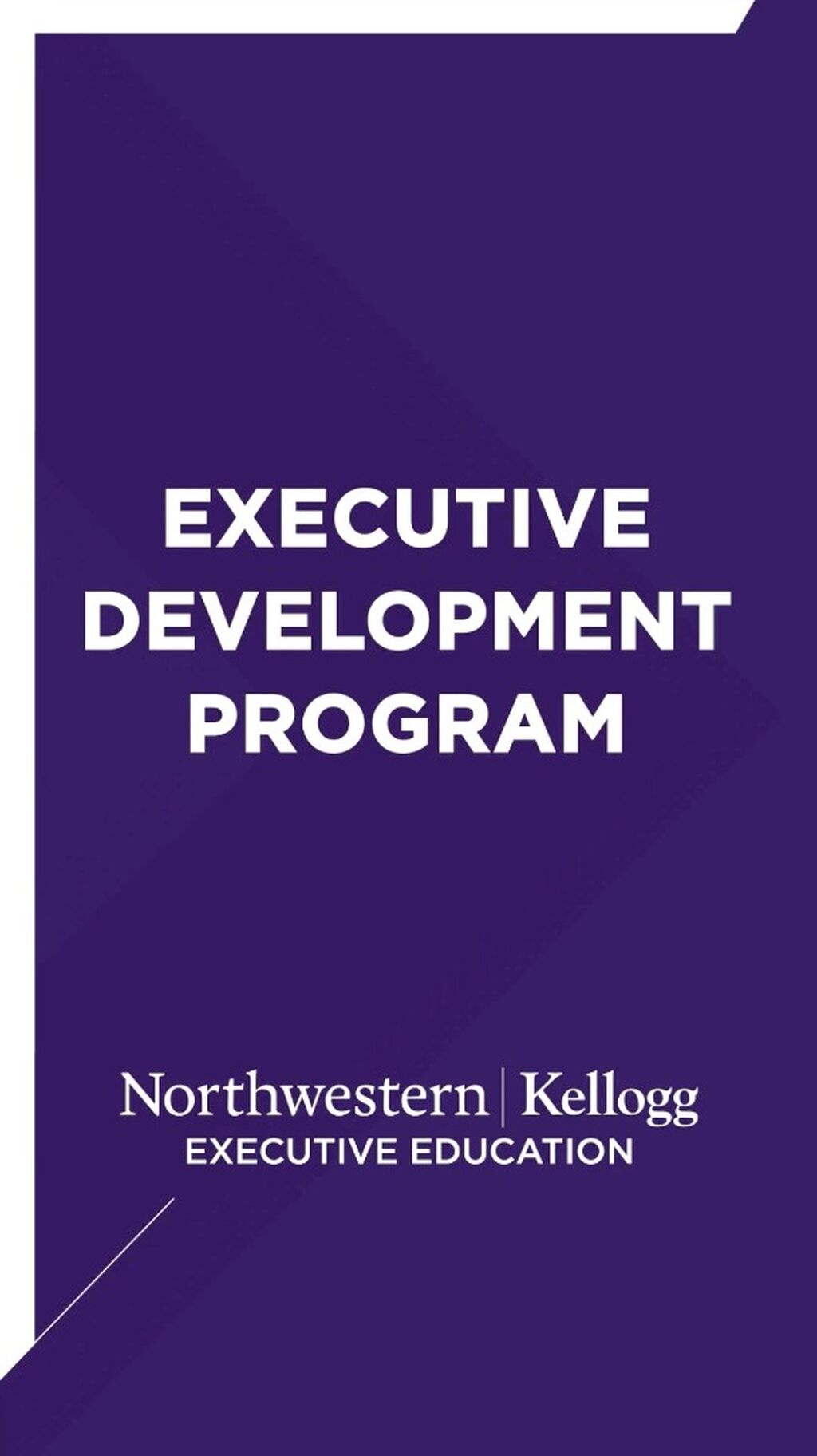 Executive Development Program