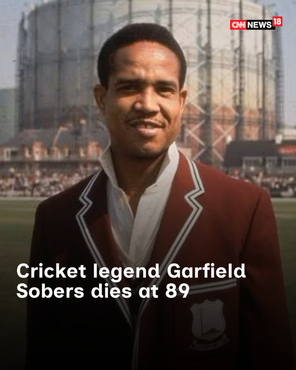 Cricket Legend Garfield Sobers Dies At 89