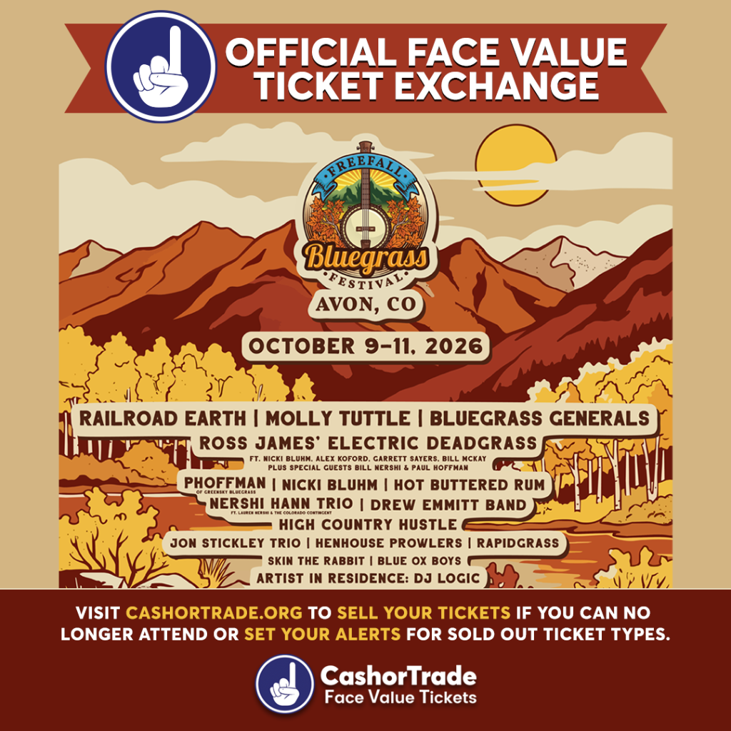 Visit the FreeFall Bluegrass Festival Face Value Ticket Exchange