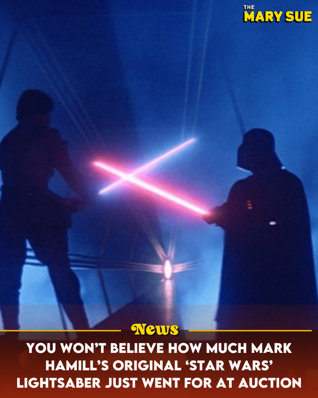 You Won&rsquo;t Believe How Much Mark Hamill&rsquo;s Original &lsquo;Star Wars&rsquo; Lightsaber Just Went for at Auction