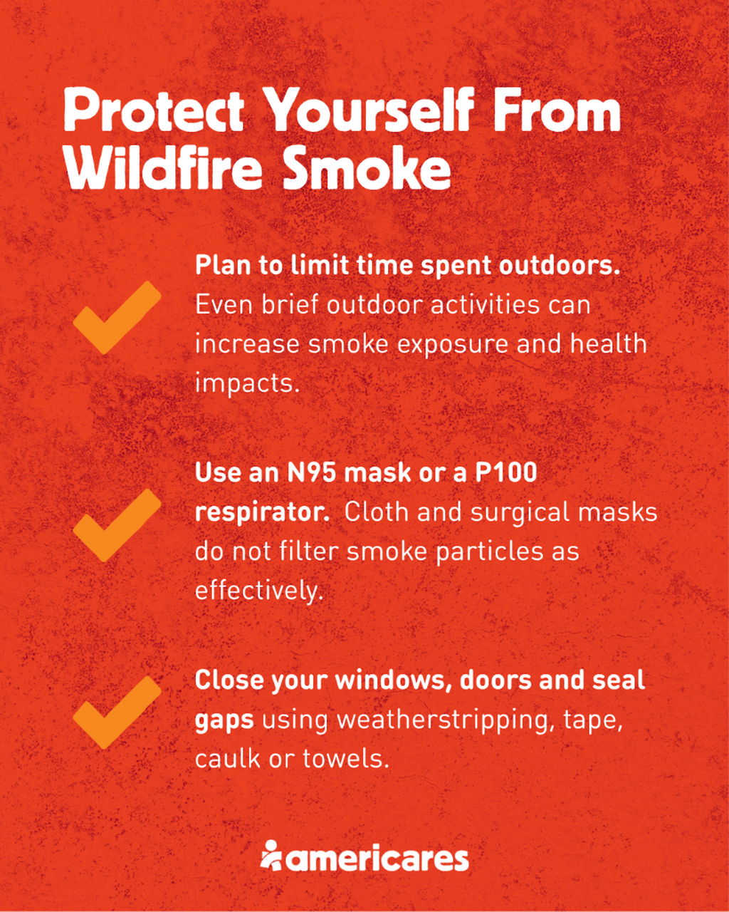 5 Steps to Ready - Wildfire Smoke