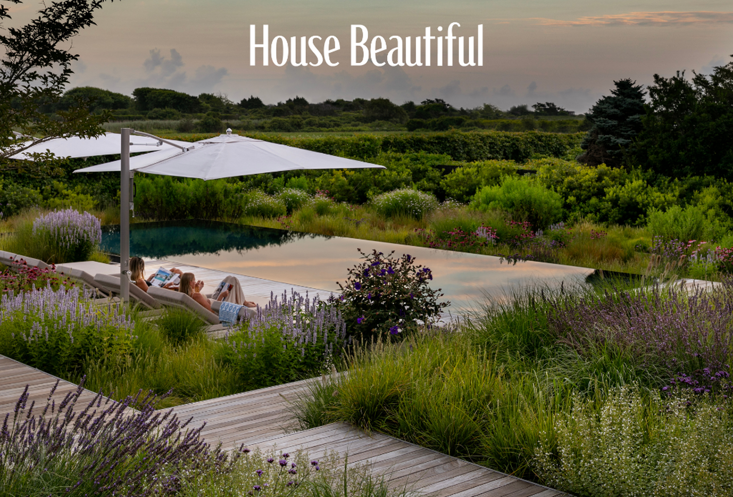 House Beautiful | This Stunning Overgrown Hamptons Lawn Is Proof You Might Never Need to Mow Again