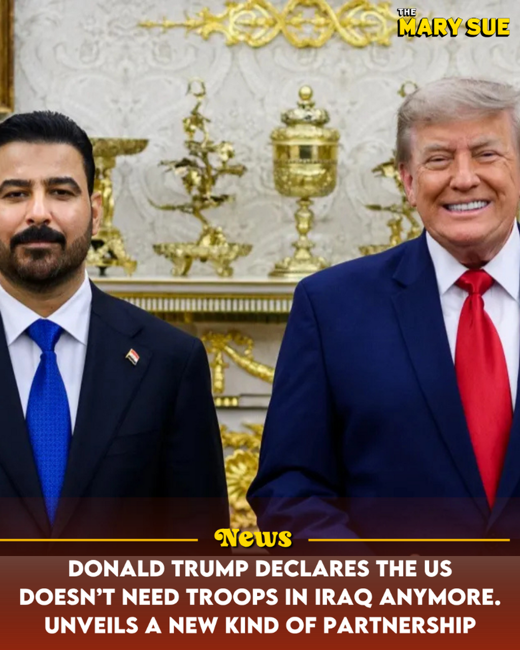 Donald Trump Declares the US Doesn&rsquo;t Need Troops in Iraq Anymore. Unveils a New Kind of Partnership