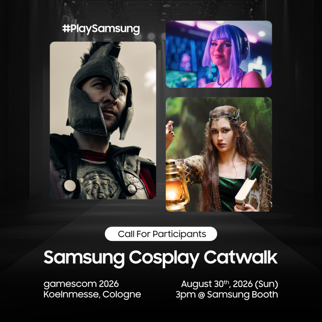 Samsung cosplay catwalk