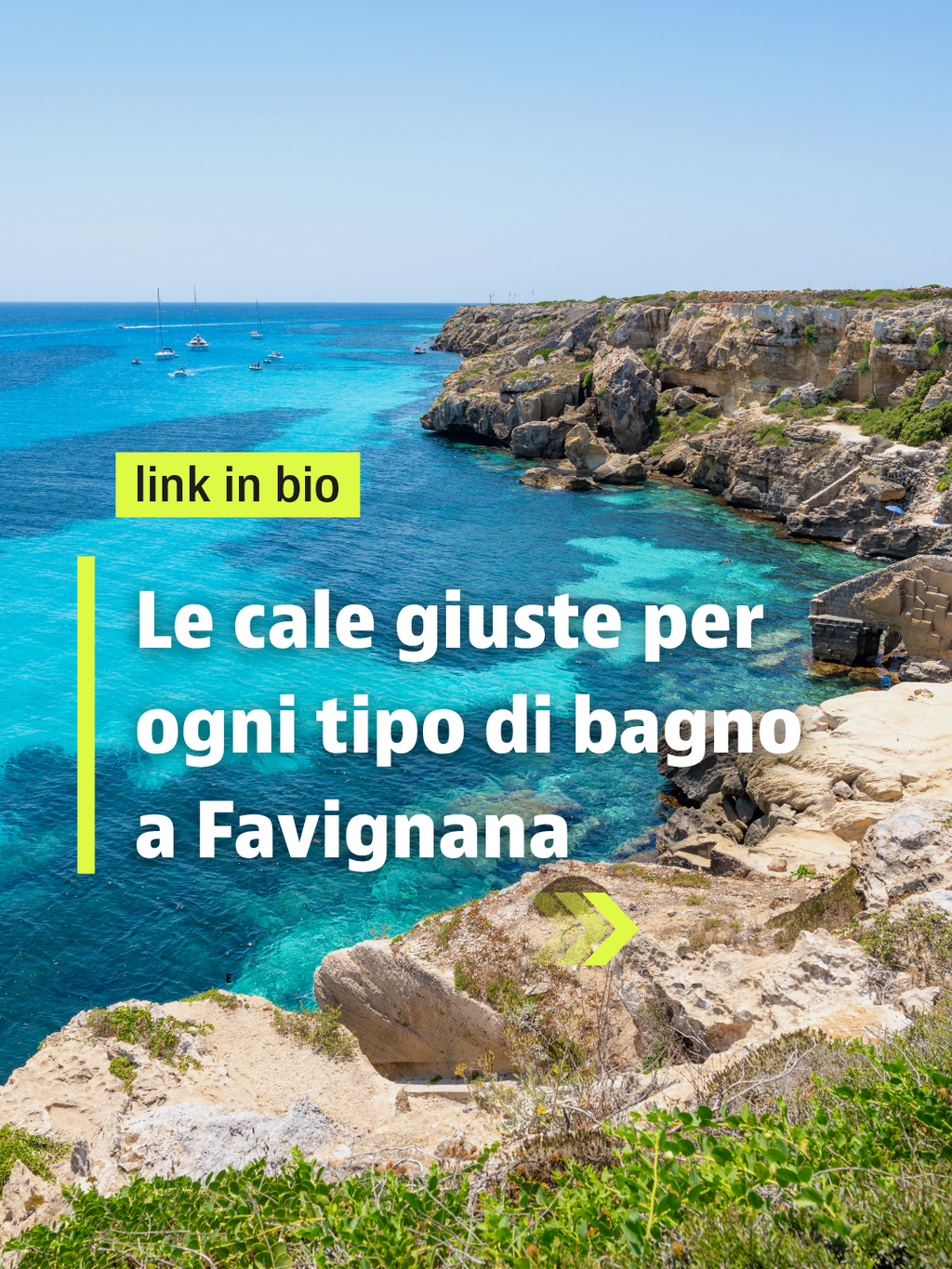 Favignana, l&rsquo;isola siciliana dove l&rsquo;acqua disegna le ombre