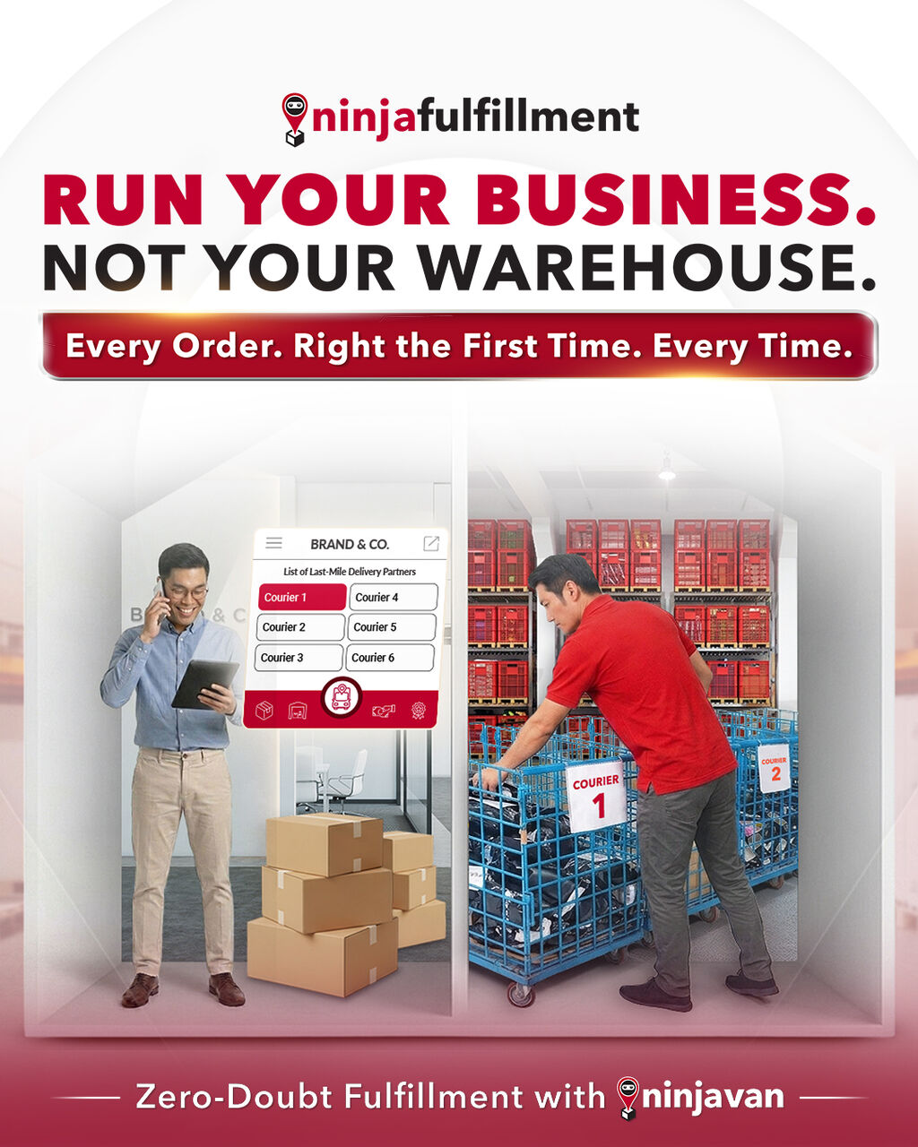 Run Your Business. Not Your Warehouse.