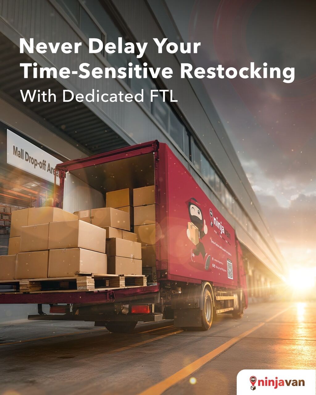 Never Delay Your Time-Sensitive Restocking with Dedicated FTL