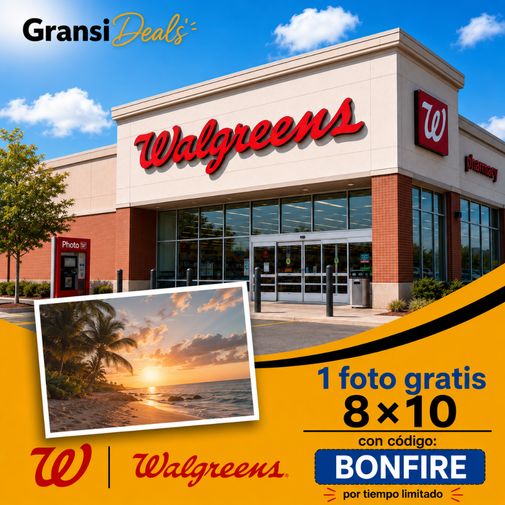 1 Foto Gratis 8x10