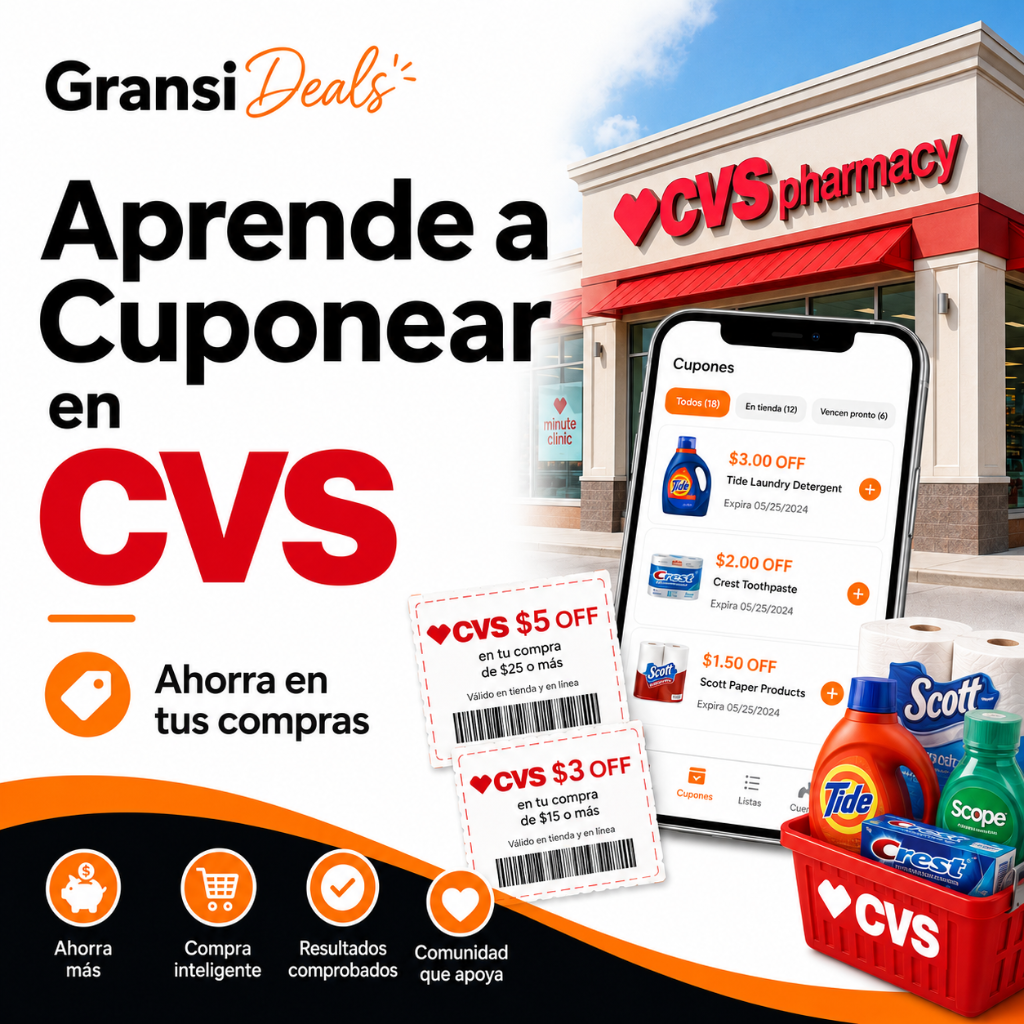 Aprende a Cuponear en CVS