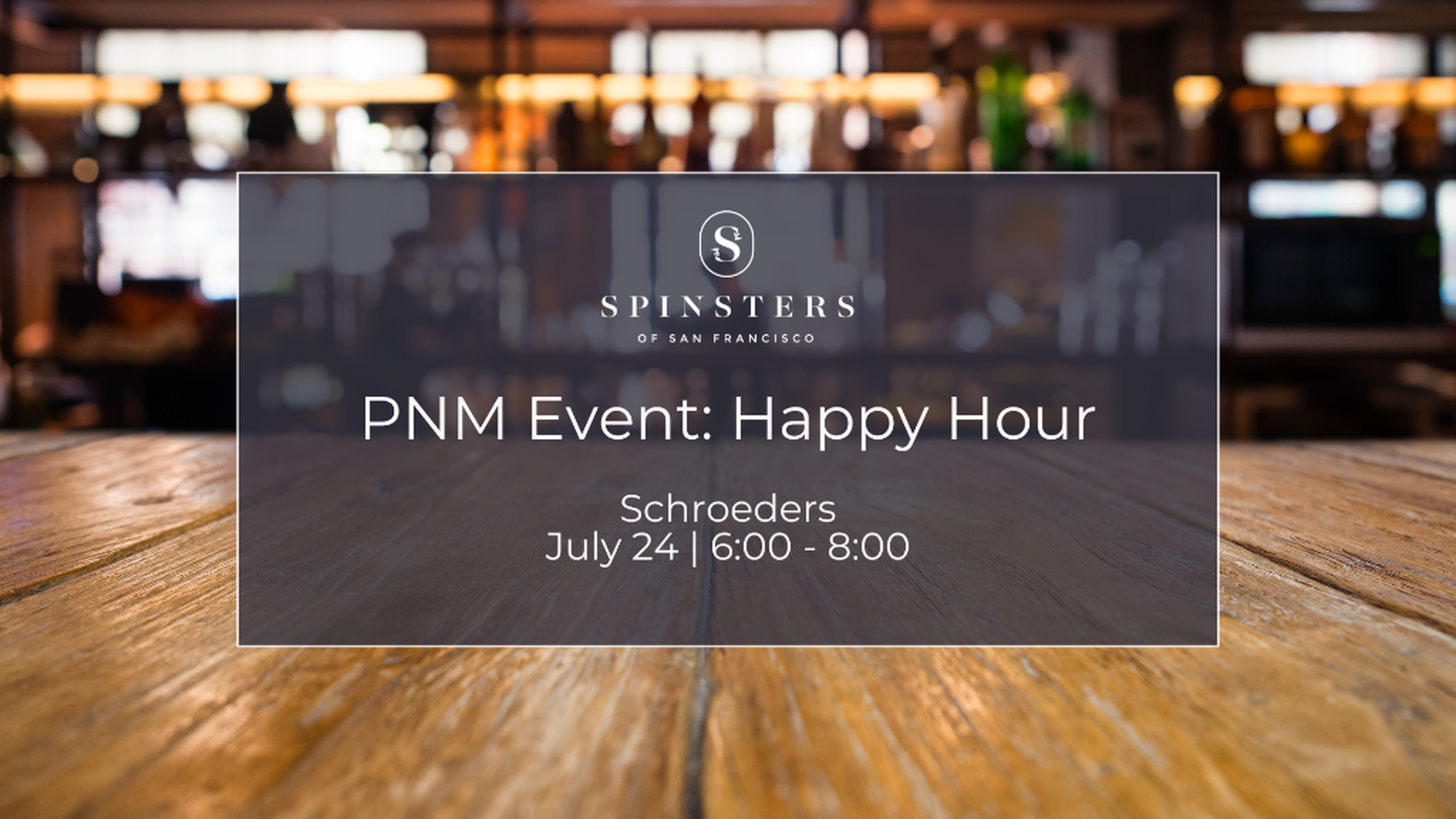 Happy Hour at Schroeder's