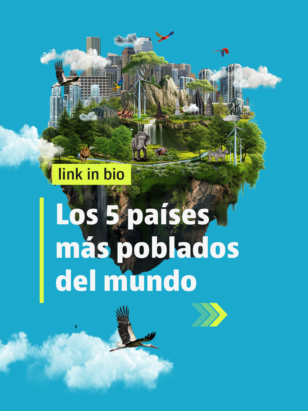 Pa&iacute;ses m&aacute;s poblados