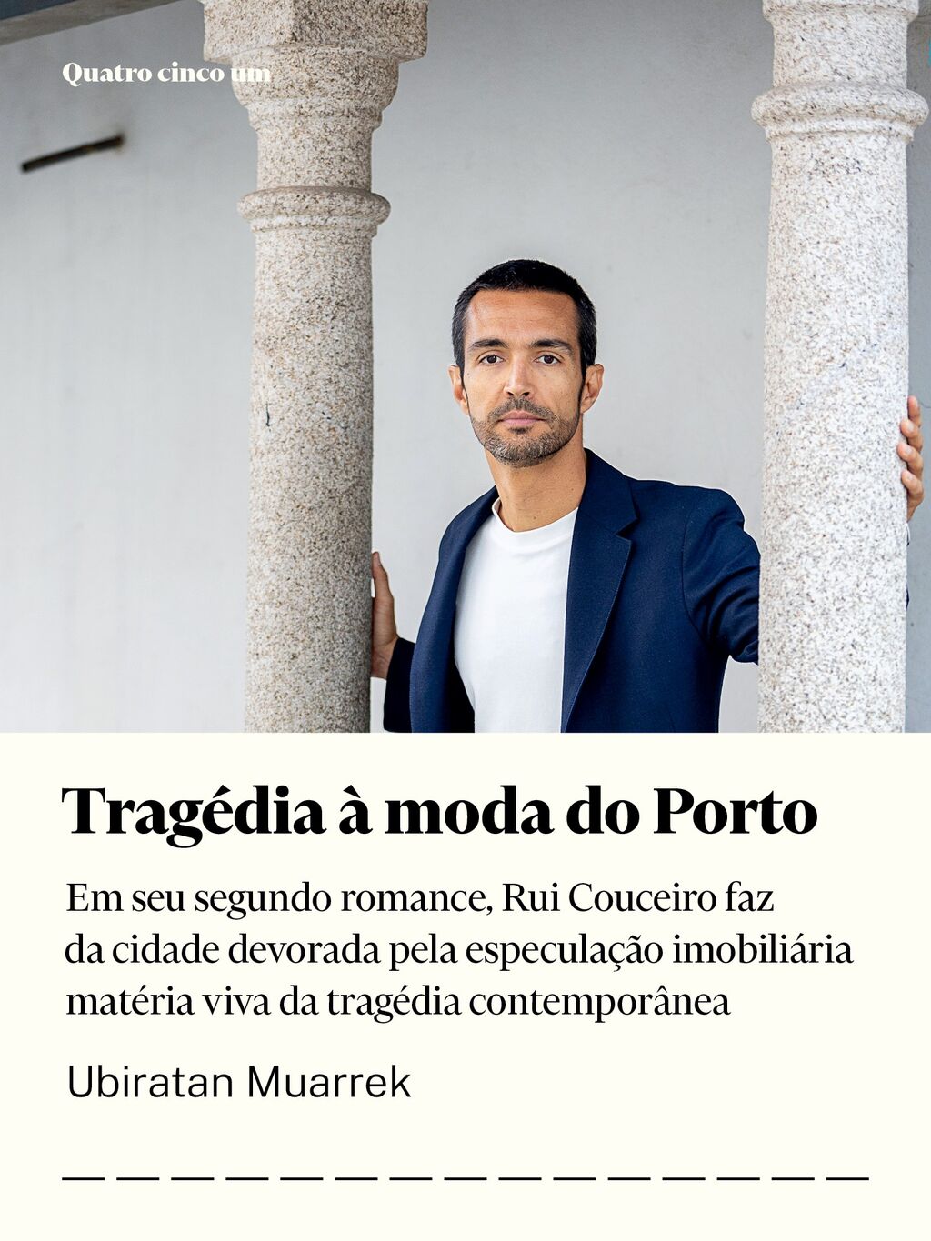 Trag&eacute;dia &agrave; moda do Porto | Ubiratan Muarrek