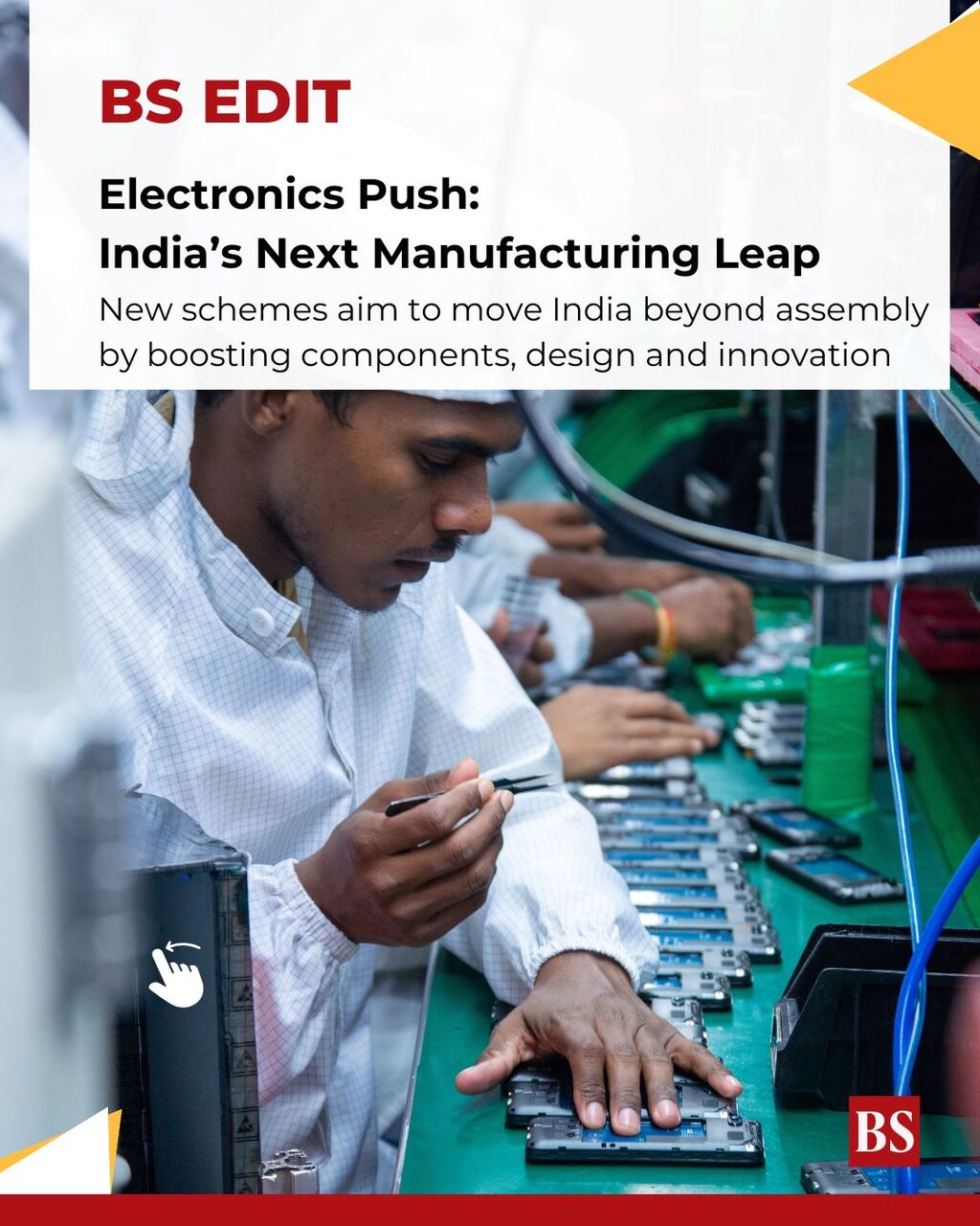 Electronics push: India aims for higher value addition under ISM 2.0