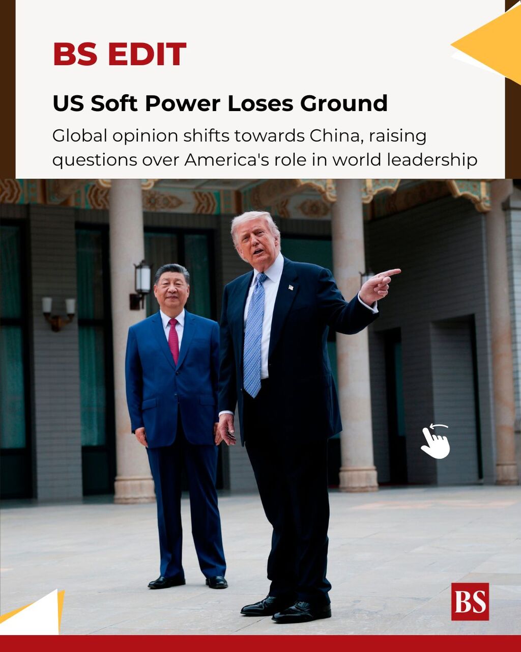 Declining relevance: US actions are restructuring global perception
