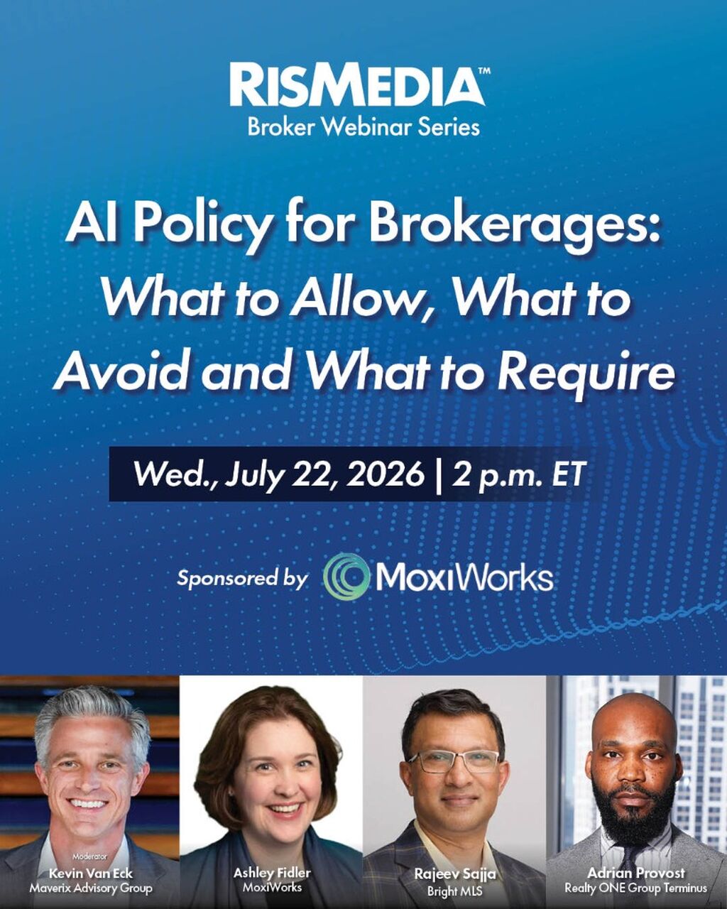 WEBINAR: AI Policy for Brokerages: What to Allow, What to Avoid and What to Require