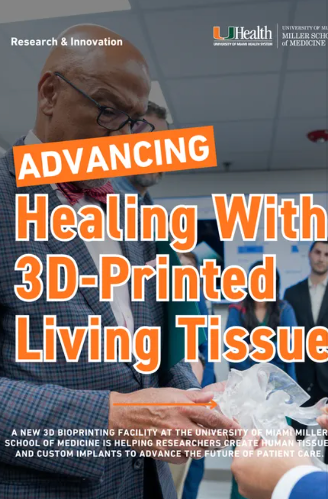 From Star Trek to the Clinic: 3D Bioprinting Facility is Engineering Molecules for Patient Implantation - InventUM