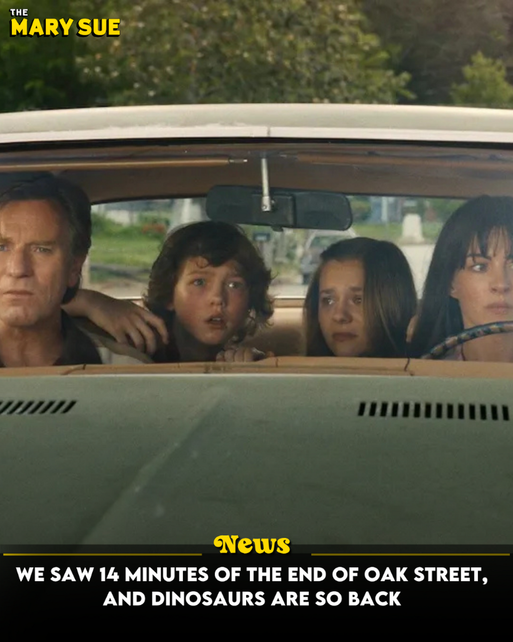 We Saw 14 Minutes of The End of Oak Street, and Dinosaurs Are So Back