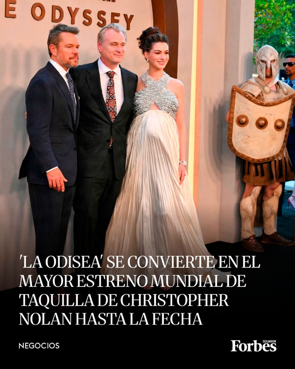 La Odisea estreno taquillero