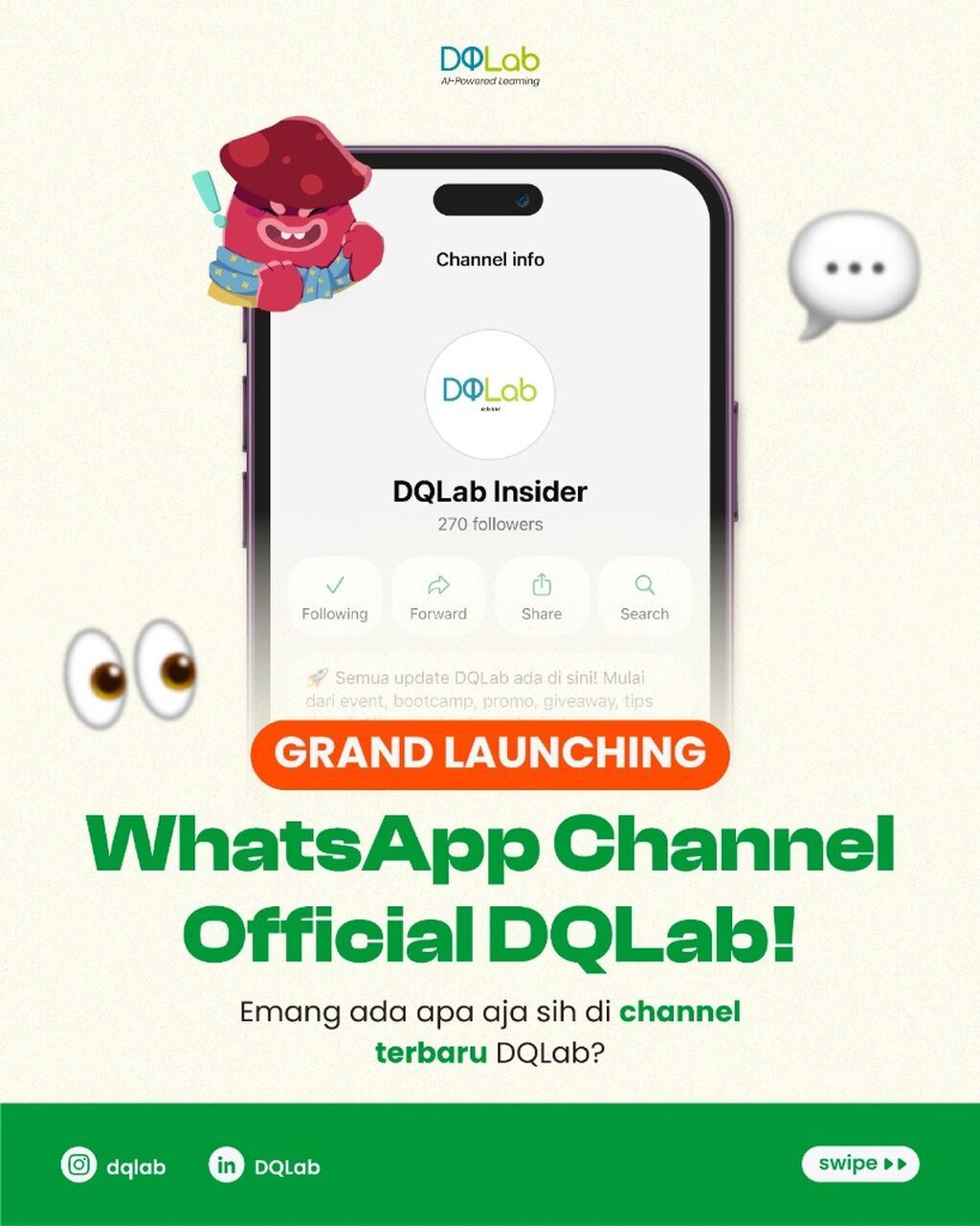 Grand Launch: New Official WhatsApp Channel DQLab!