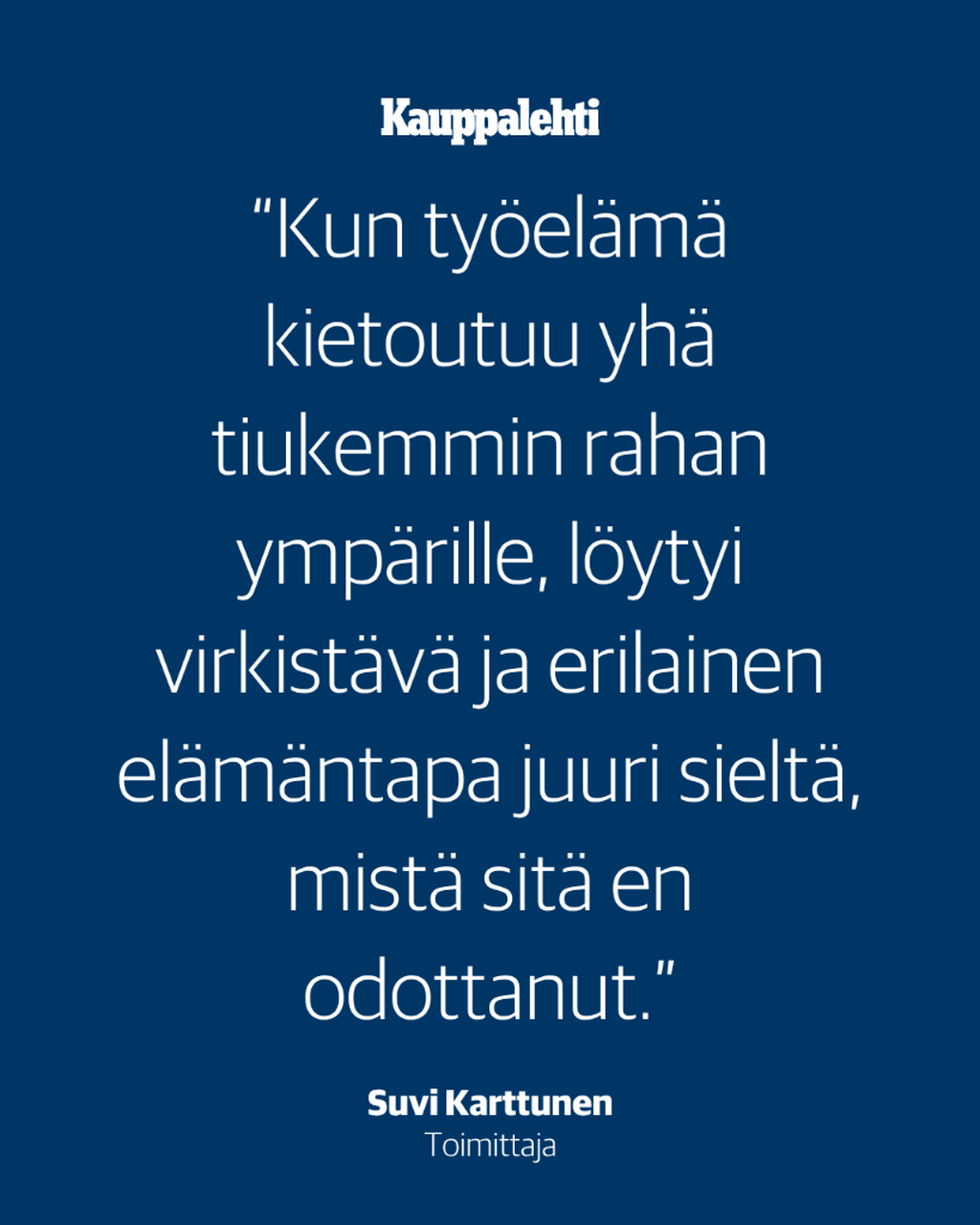 Vastavoima yliyritt&auml;miselle l&ouml;ytyikin yritt&auml;jyydest&auml;