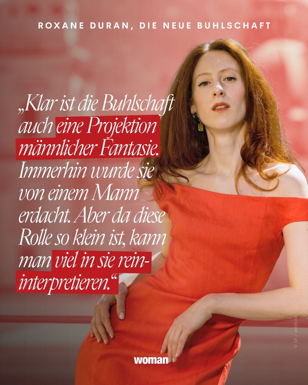 Roxane Duran, die neue Buhlschaft