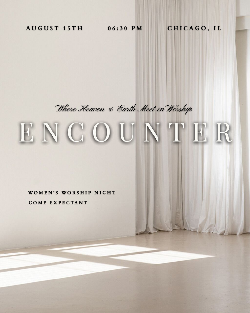 Encounter: Women&rsquo;s Worship Night