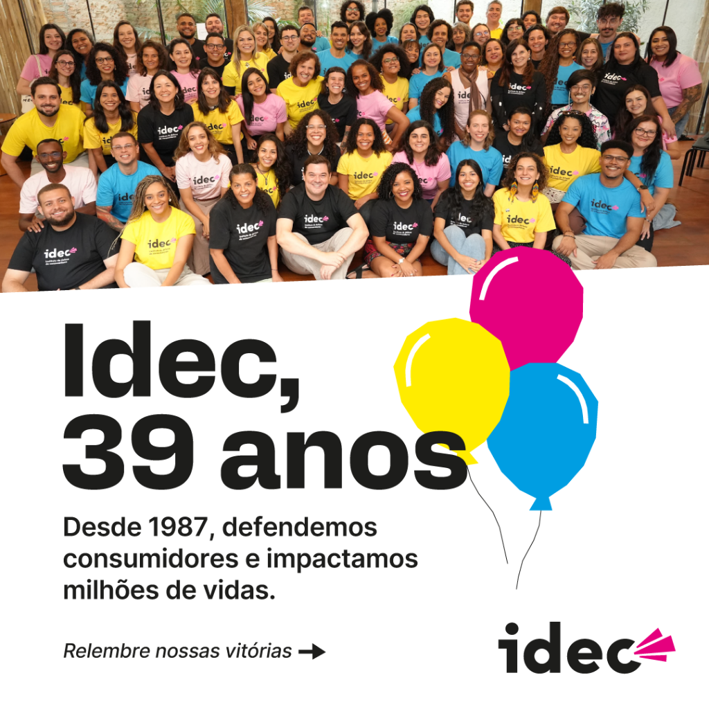 Anivers&aacute;rio do Idec