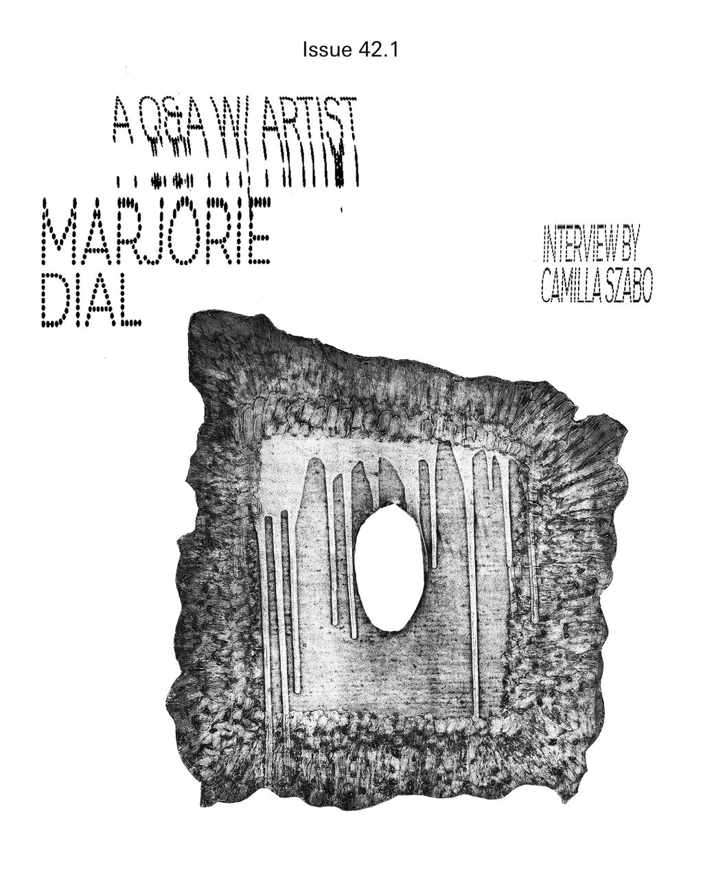  a Q&A with artist Marjorie Dial