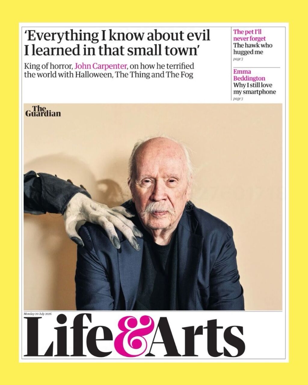 THE GUARDIAN x JOHN CARPENTER 