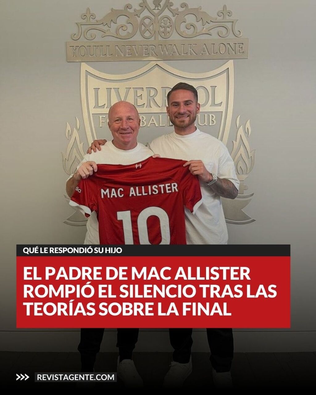 El padre de Alexis Mac Allister rompi&oacute; el silencio tras las teor&iacute;as sobre la final: "Le pregunt&eacute; si hab&iacute;a pasado algo en el vestuario"