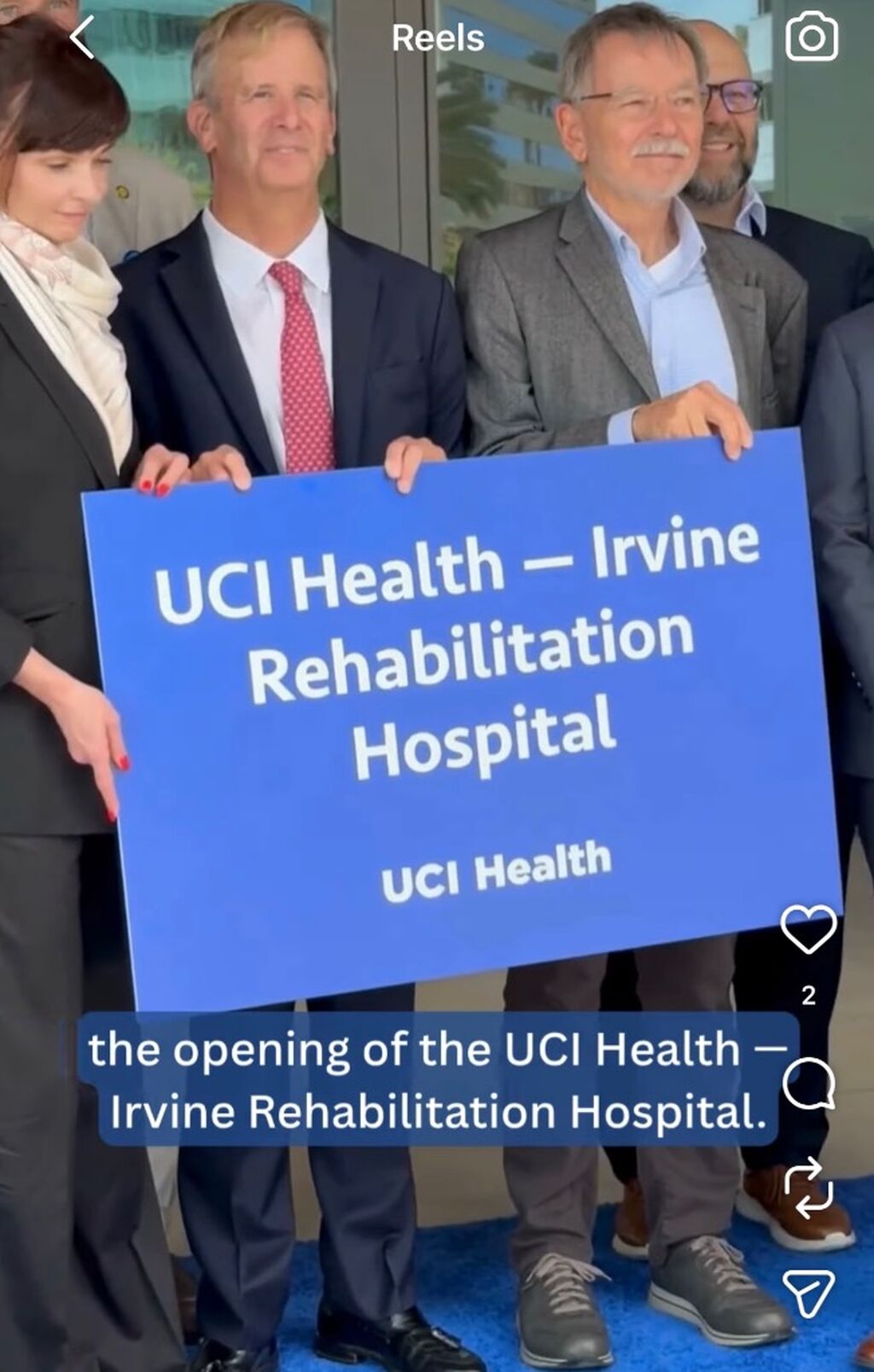 Rehab center ribbon cutting