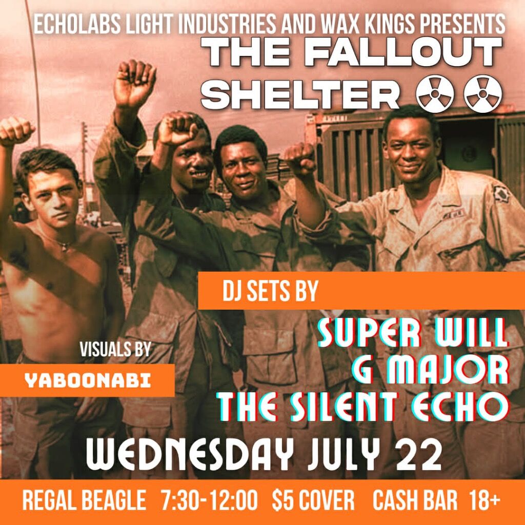 Fallout Shelter @ The Regal Beagle (Ypsilanti, MI) LIVE STREAM - 7/22/26 (Stream starts at 7:30pm EST) Super Will @ 10:30!