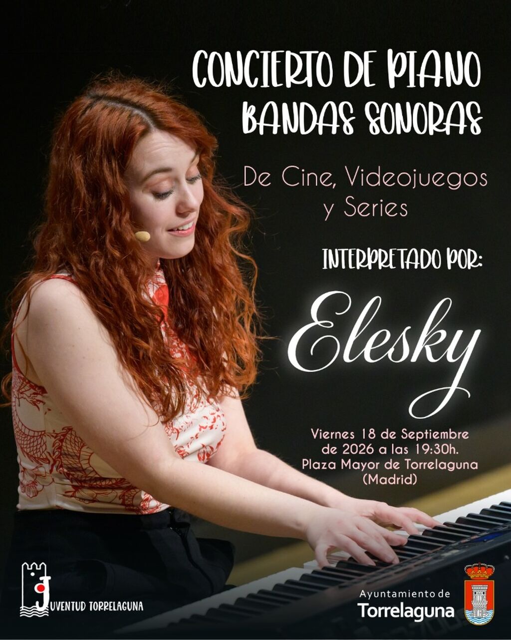 TORRELAGUNA (MADRID) PLAZA MAYOR 📍 18 de septiembre 📅 19:30h ⏰ CONCIERTO [GRATUITO]
