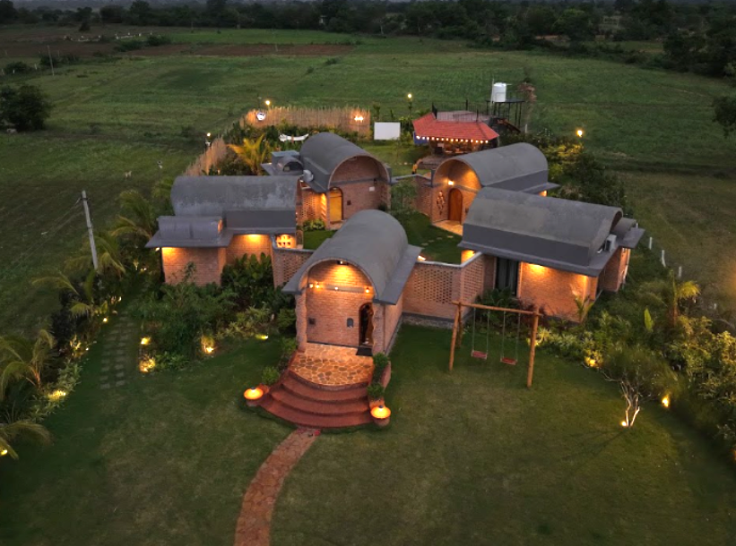 SOUL ECO FARM STAY | 4BR | SLEEPS 16 | ₹20-29.8K | 30 MINS FROM VIKARABAD