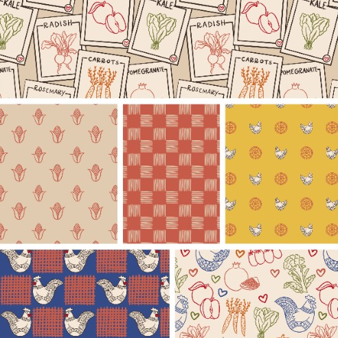 Fall Farm Collection | Spoonflower