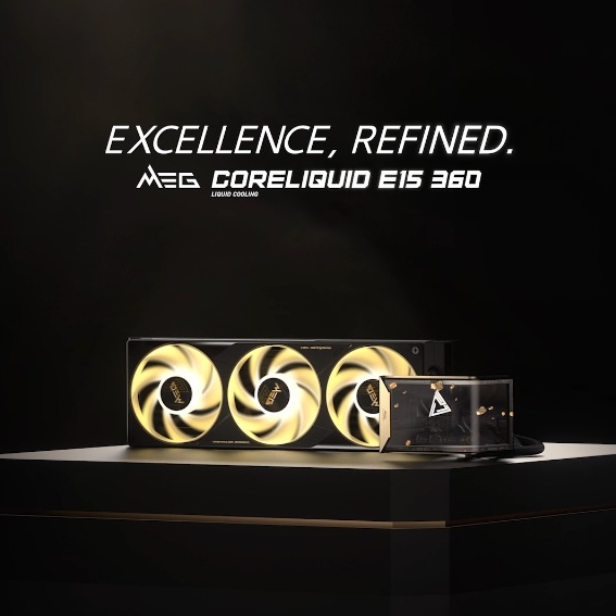 Socials | MEG CORELIQUID E15 360