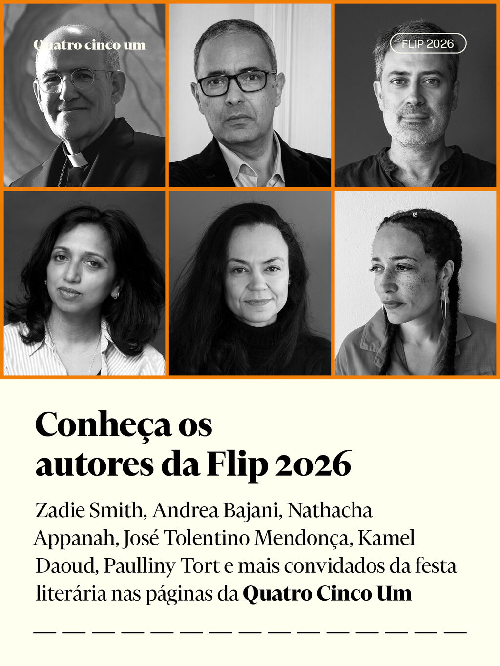Autores da Flip 2026