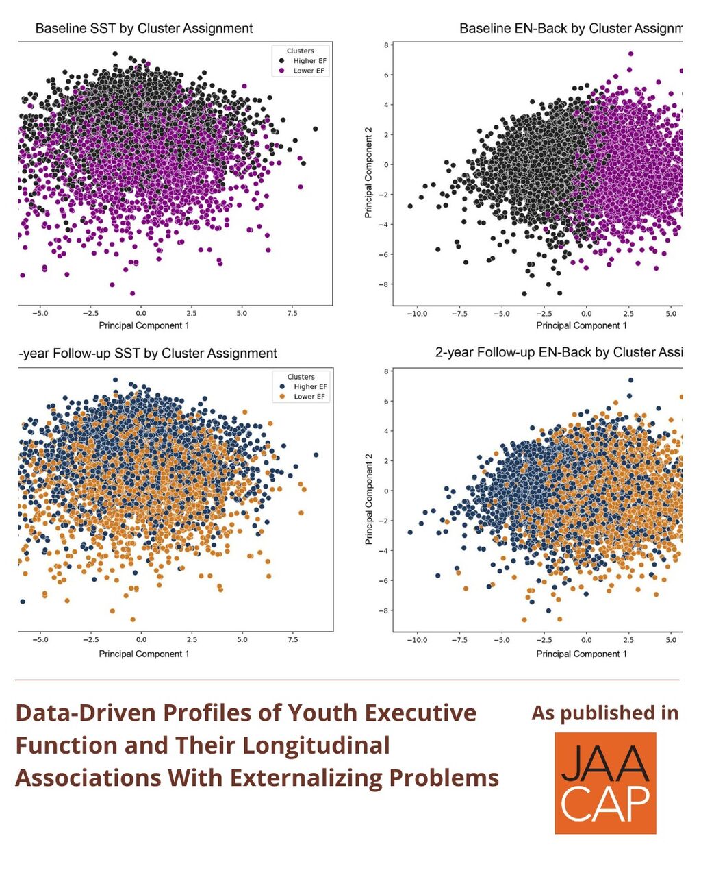 JAACAP AIP Data-Driven Profiles of Youth Executive Function and Their Longitudinal Associations With Externalizing Problems