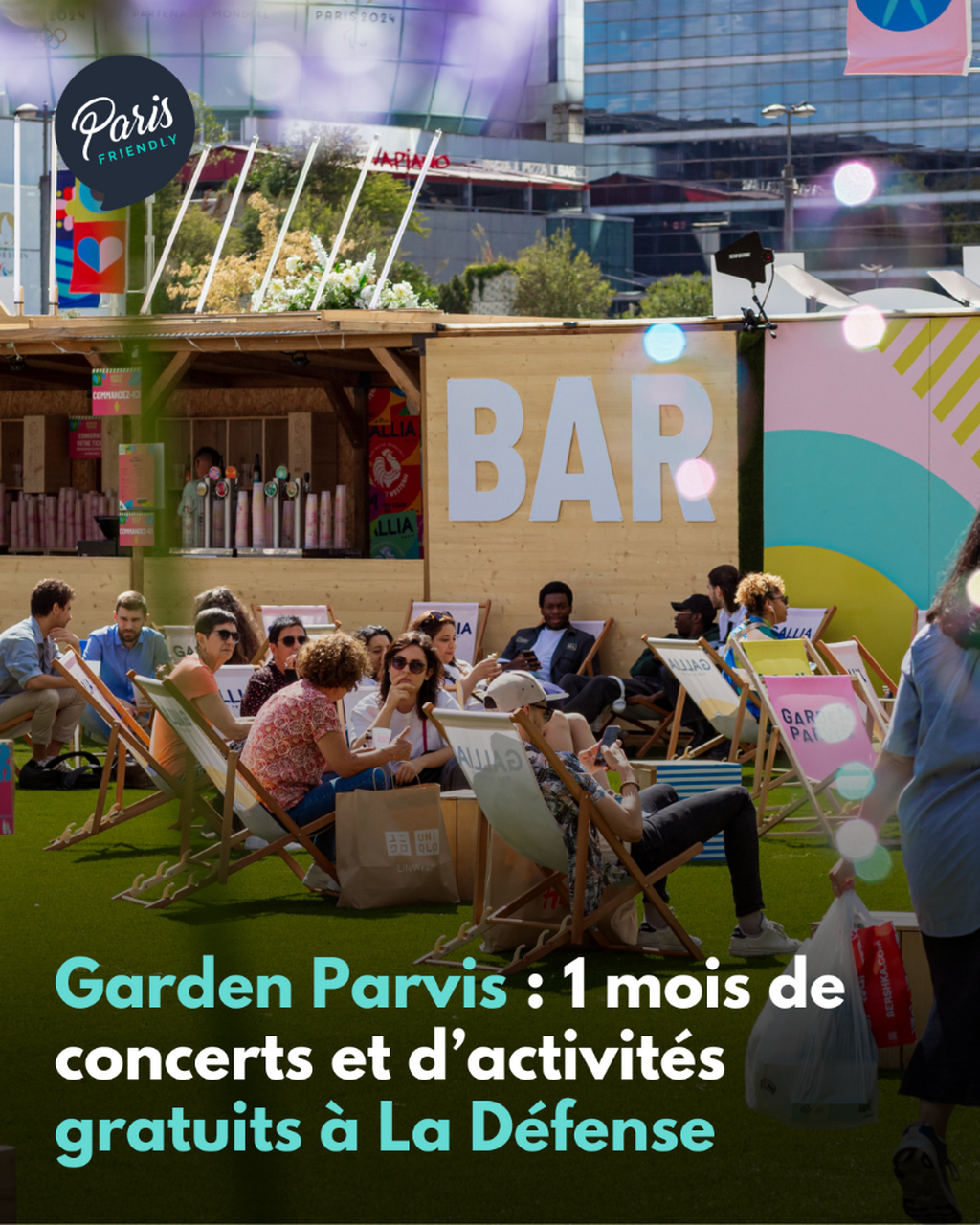 Garden Parvis programme 6 semaines d'animations gratuites