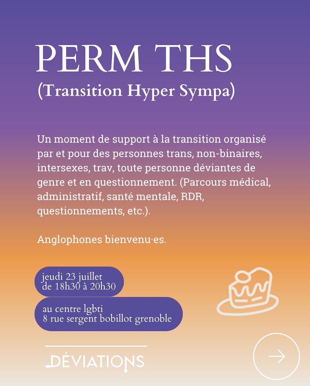 Permanence THS (Transition Hyper Sympa)