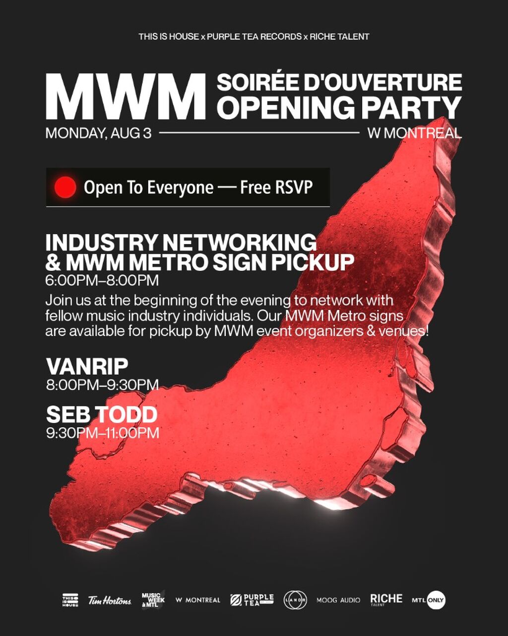 MWM OPENING PARTY | Aug 3 | FREE